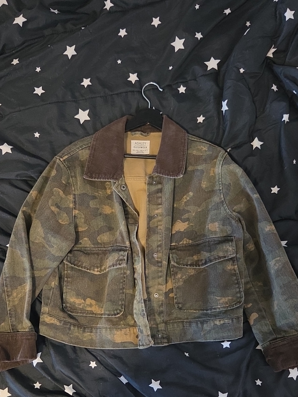 Camo Workwear Jacket - Green/Brown